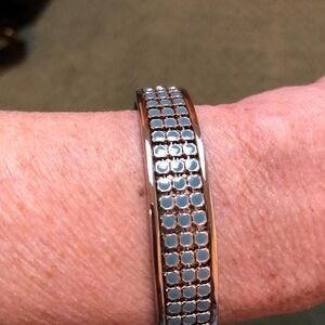 Whiting & Davis hinge bracelet